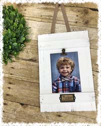 Wood Picture Frame $35(1 Photo) $50(2 Photos) $75(3 Photos)