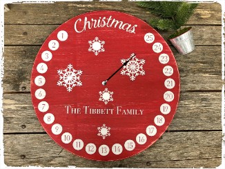 Large Round Countdown- $65.00