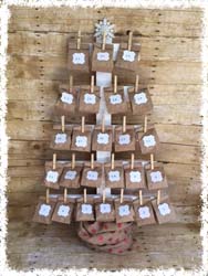 Countdown to Christmas Wooden Tree $60