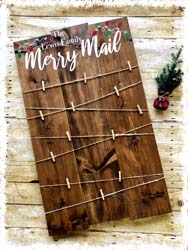 Merry Mail Custom Sign 22"x36" $75