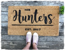 Welcome Doormat $55.00