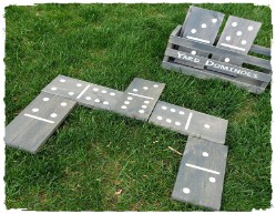 Yard Dominoes with Box $60.00